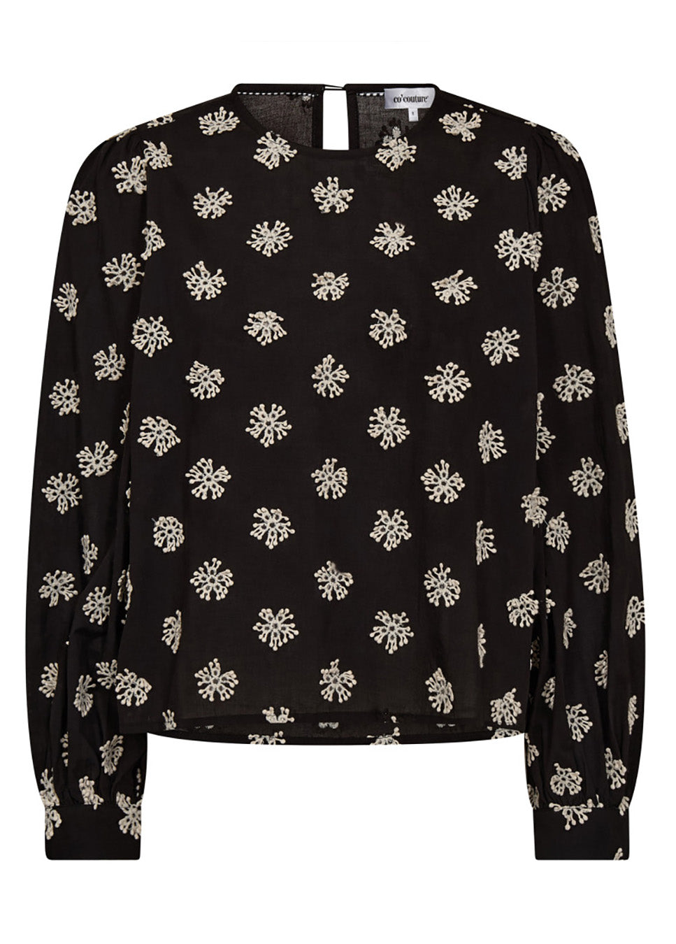 Co Couture MallyCC Blouse zwart voorkant