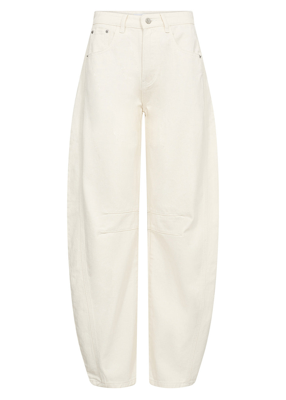 Haute L’Amitié Drew Barrel Panel Tall Jeans wit HL10573 voorkant