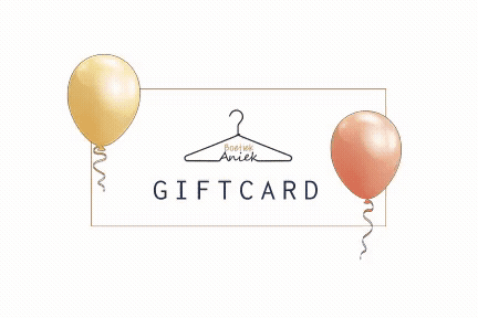 Fashion Boetiek Aniek I Op zoek naar het perfecte cadeau voor je moeder, zus, die lieve vriendin of je collega? Met de Boetiek Aniek giftcard zit je altijd goed. De fashion giftcard voor iedere trendy vrouw. Shop bij Online Fashion Boetiek Aniek de mooiste kleding van de merken Modstrom, FRNCH, Grace & Mila en mbyM.