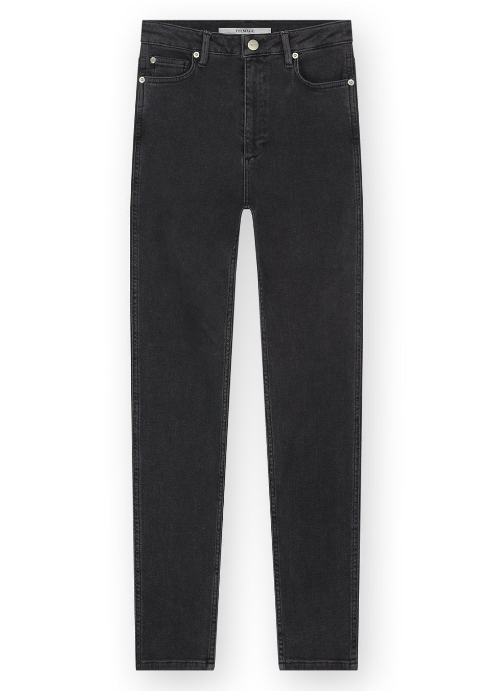 Zwarte homage jeans dames carrie productfoto voorkant
