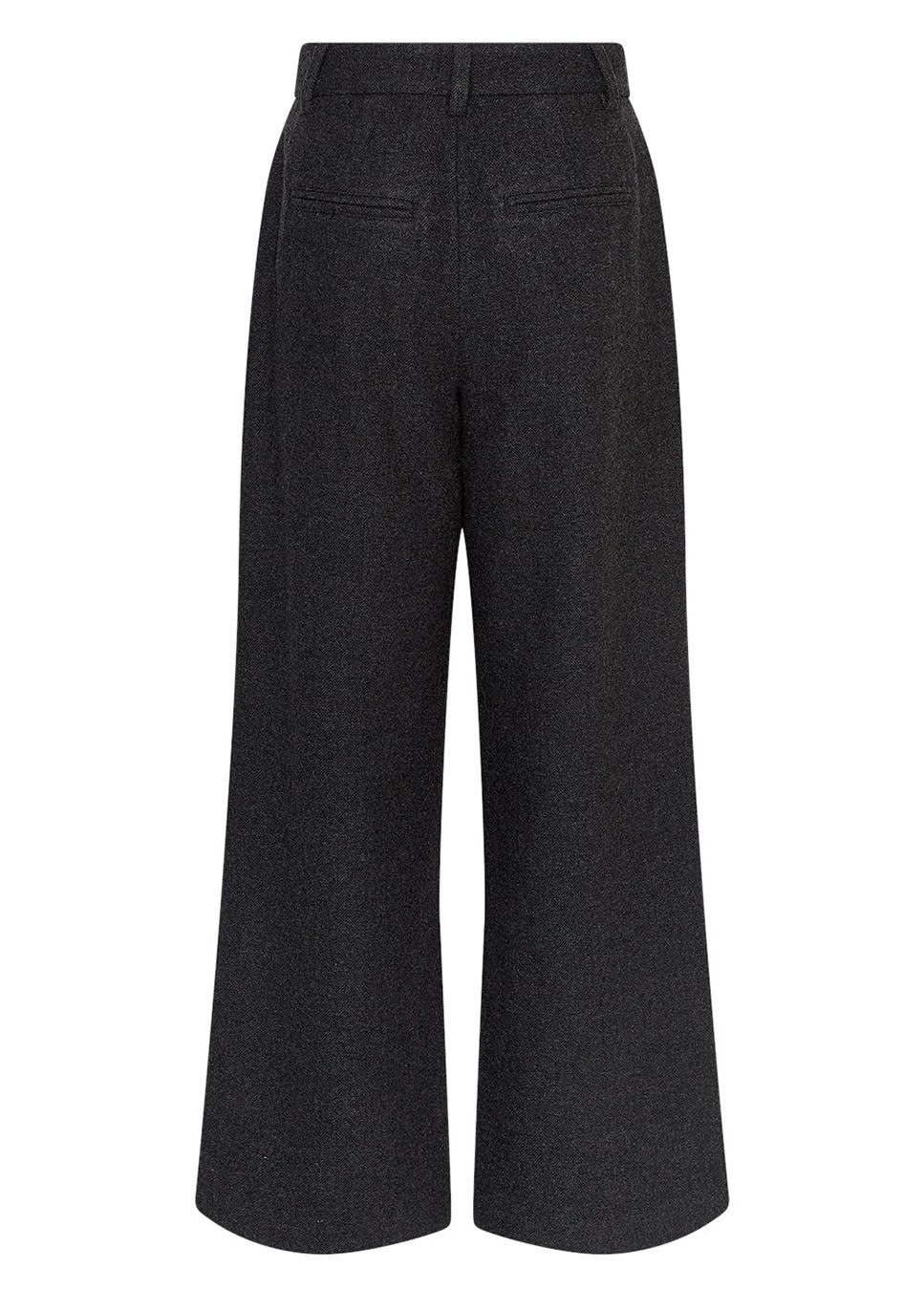 MSCH Copenhagen MSCHSeba pantalon wol donkergrijs achterkant