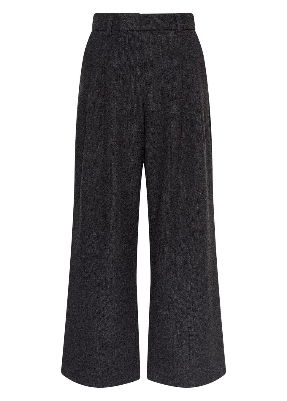 MSCH Copenhagen MSCHSeba pantalon wol donkergrijs voorkant