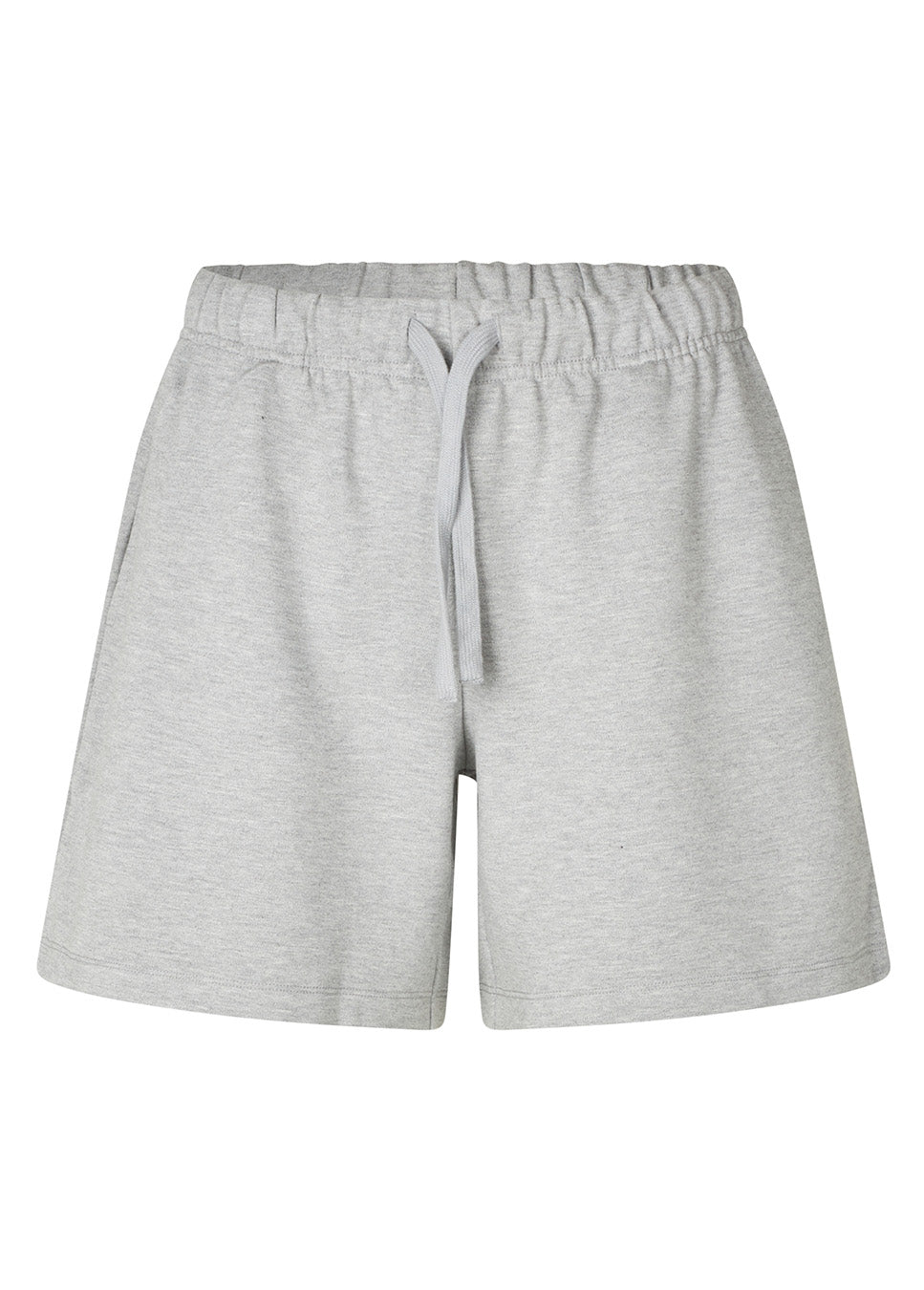 mbyM Jaxi-M short sweat kort grijs voorkant